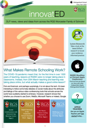 Our Digital Learning Programme (RGSF)