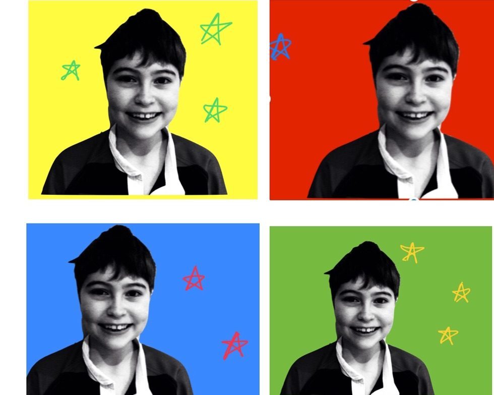 Year Seven iPad Creations