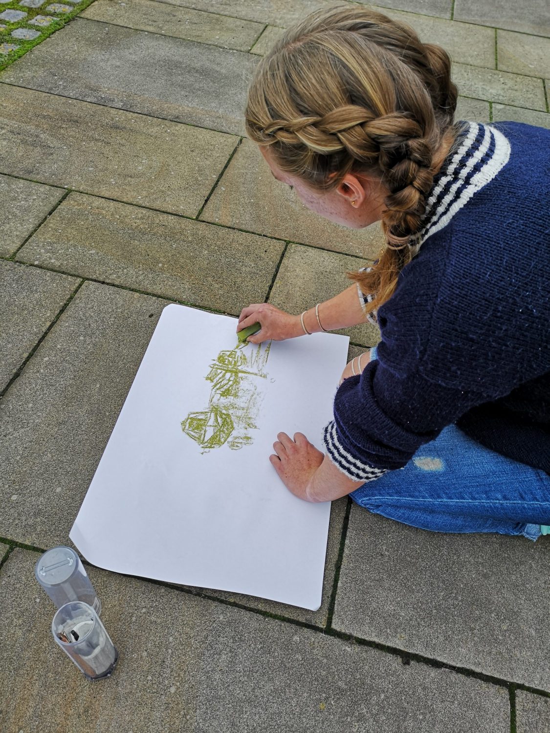 Researching and sketching at Worcester Cathedral