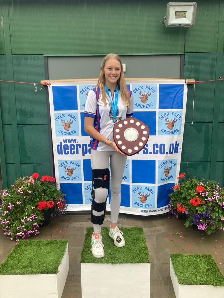 Bullseye! Emelia is UK Under 18 Master Champion
