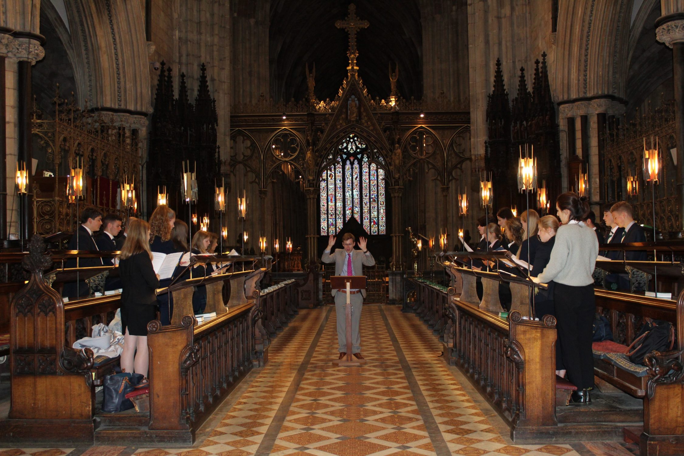 Choral delight at Evensong