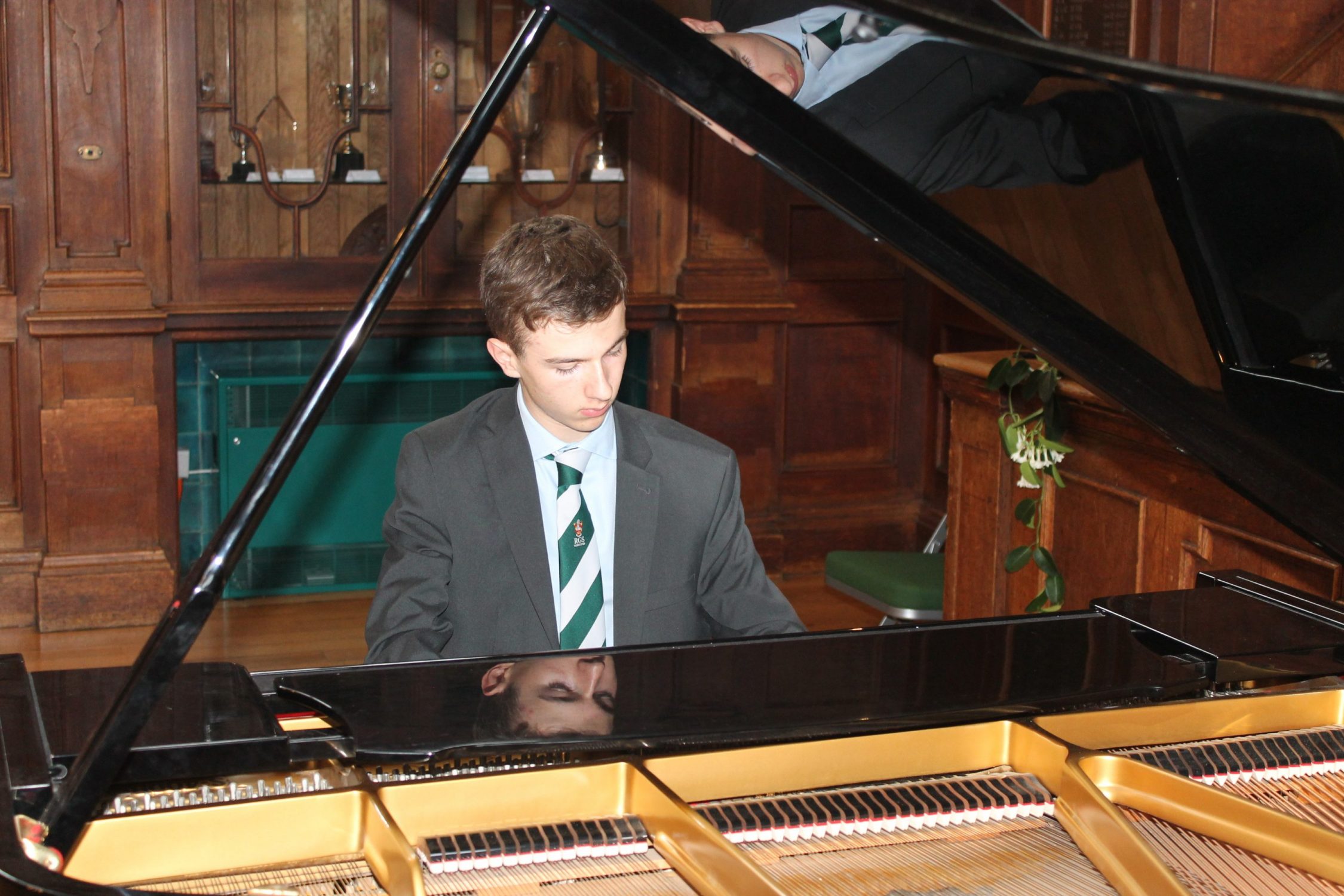 Pianist at Sixth Form Showcase