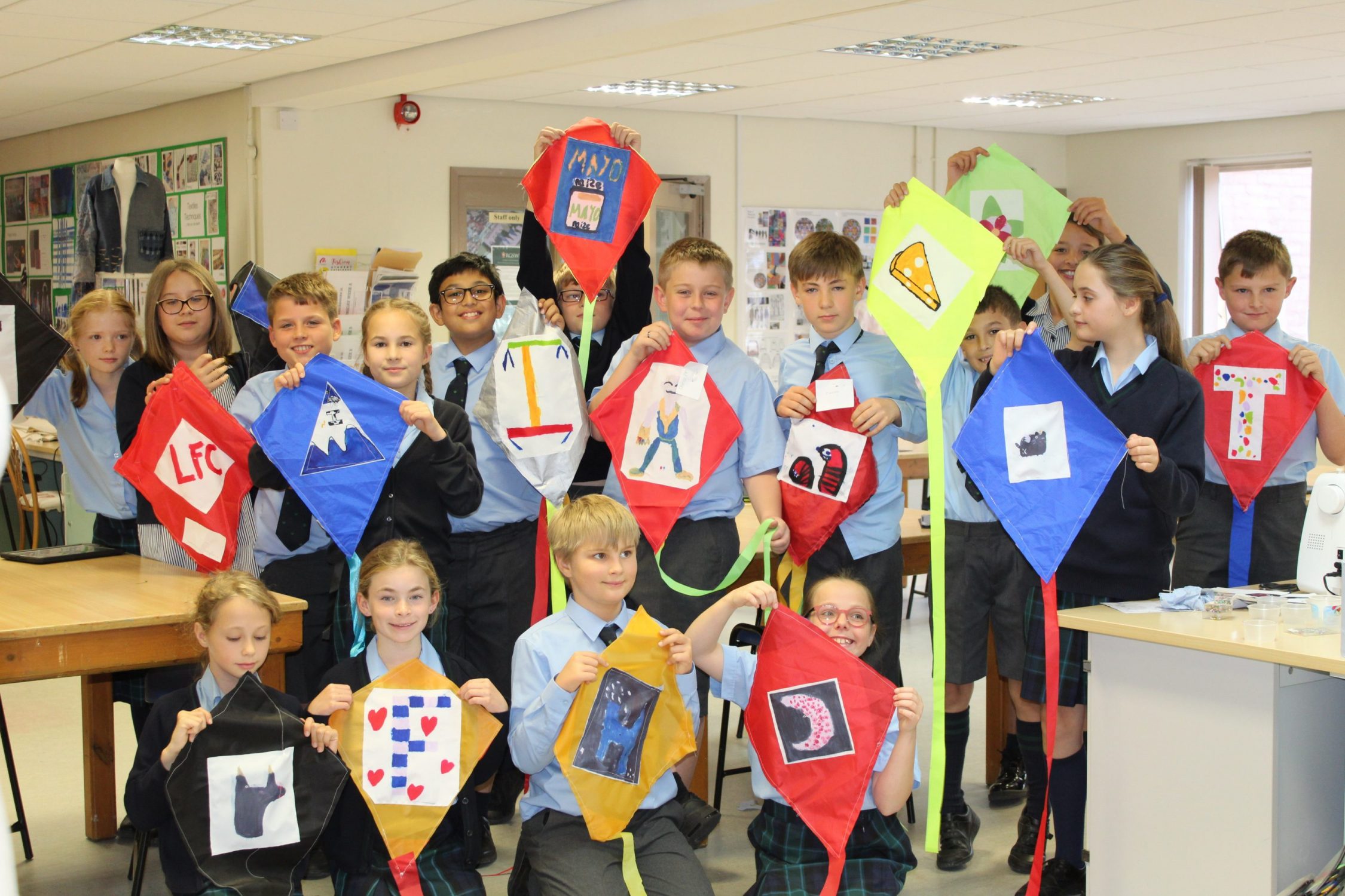 Let's Go Fly a Kite! Year Six Fabric Fun at RGS Worcester