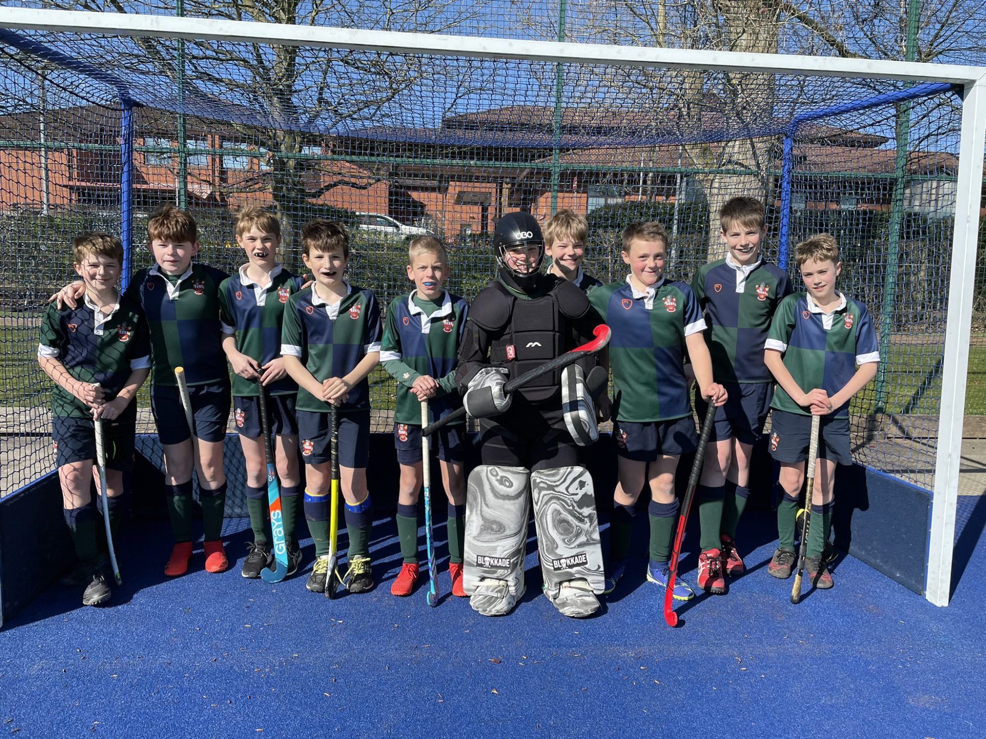 Back of the net - Boys Hockey at RGS Worcester