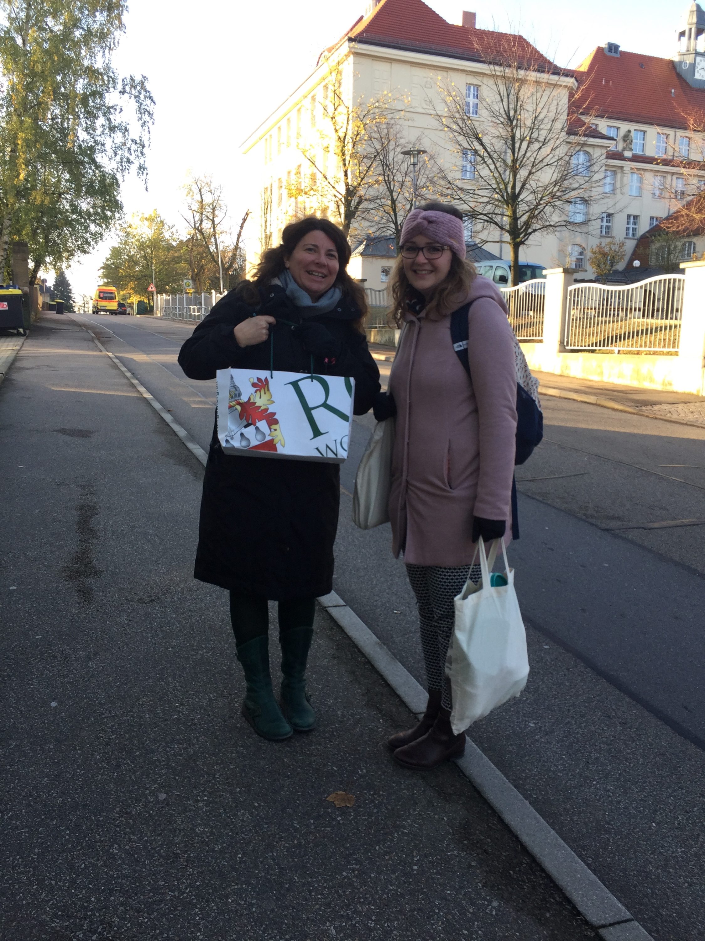 Dr James and Frau Ricarda Schinköthe on a return visit to Germany, 2020