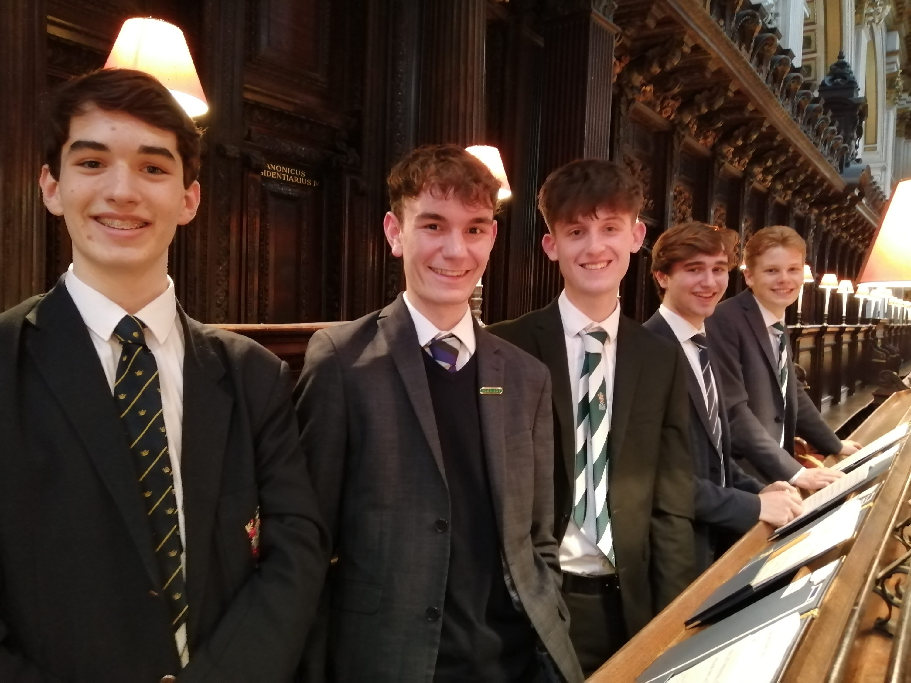 RGS Musicians at St Paul’s Cathedral