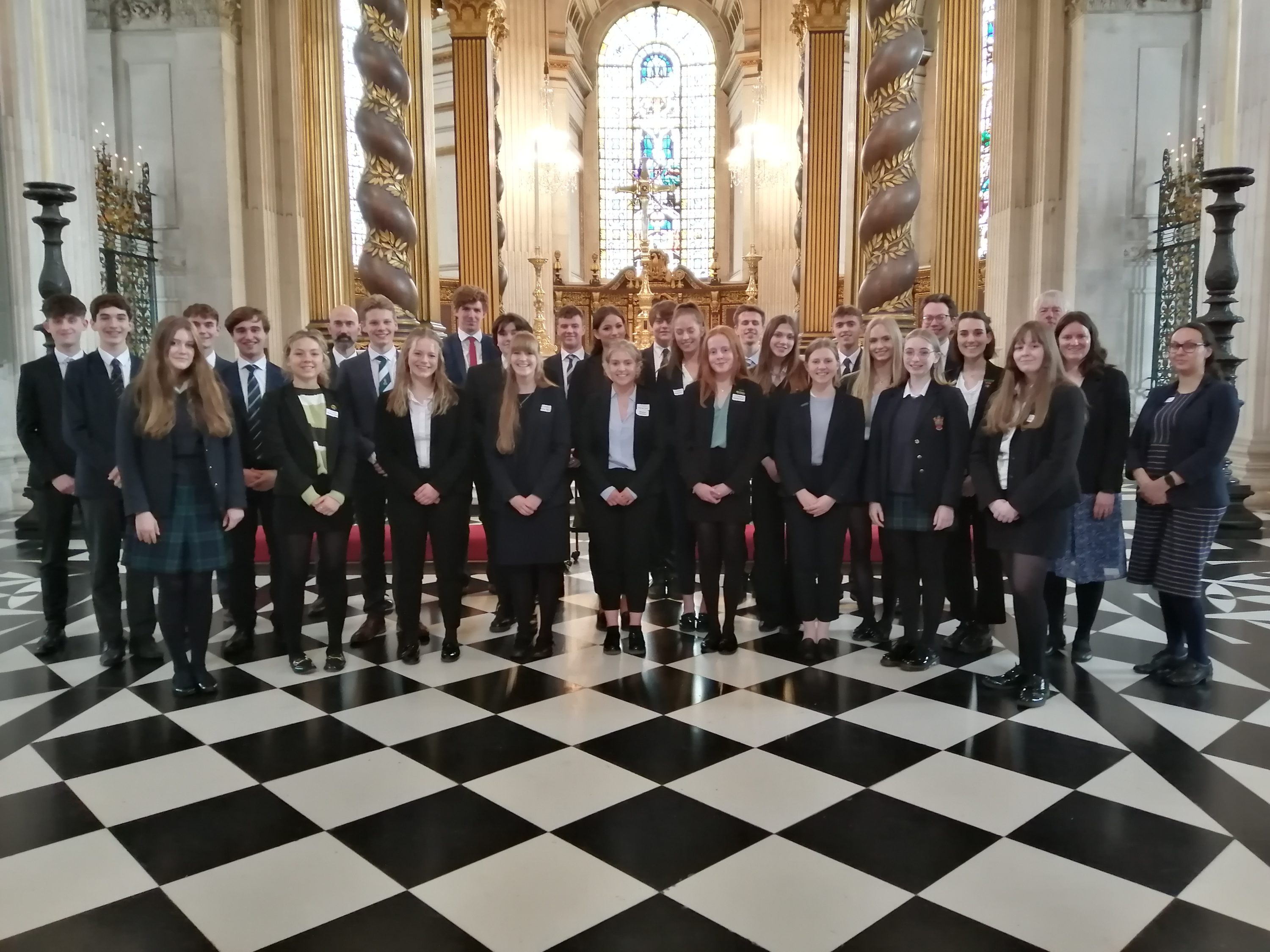 RGS pupils perform Evensong at London’s iconic St Paul’s Cathedral