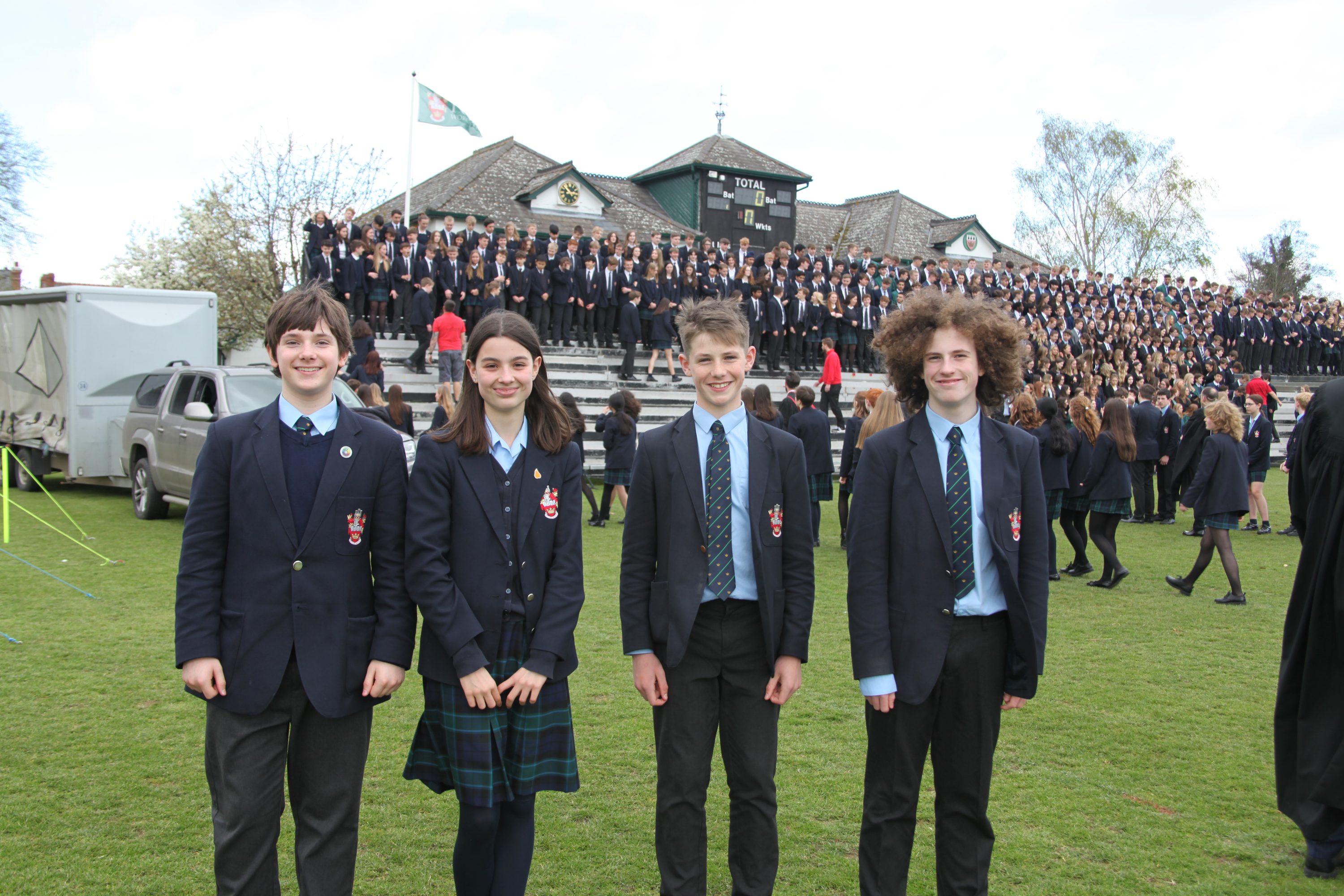 Smile please-Capturing a moment in time, Whole School Photograph