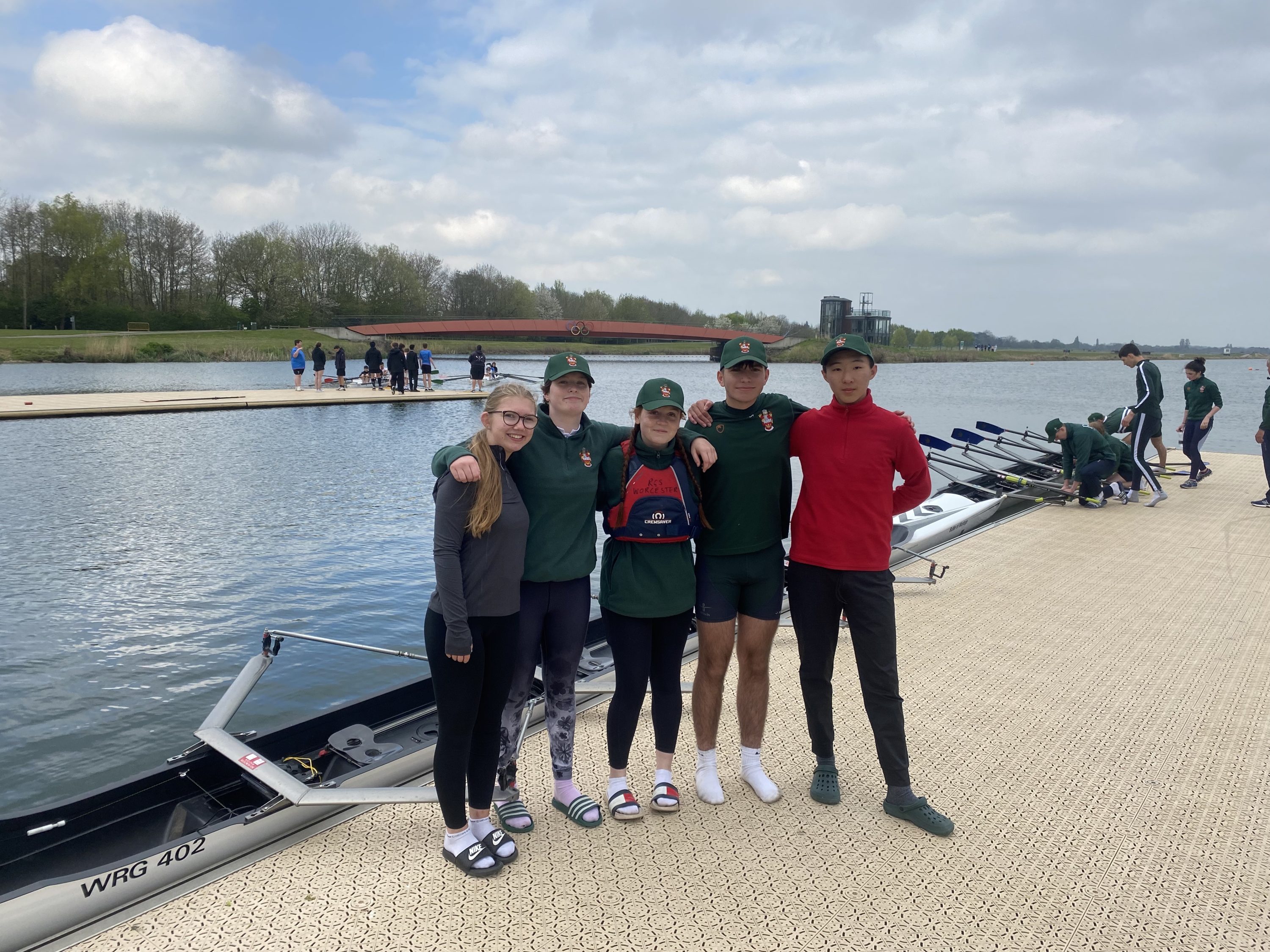 RGS rowers enjoy the Easter Rowing Training Camp