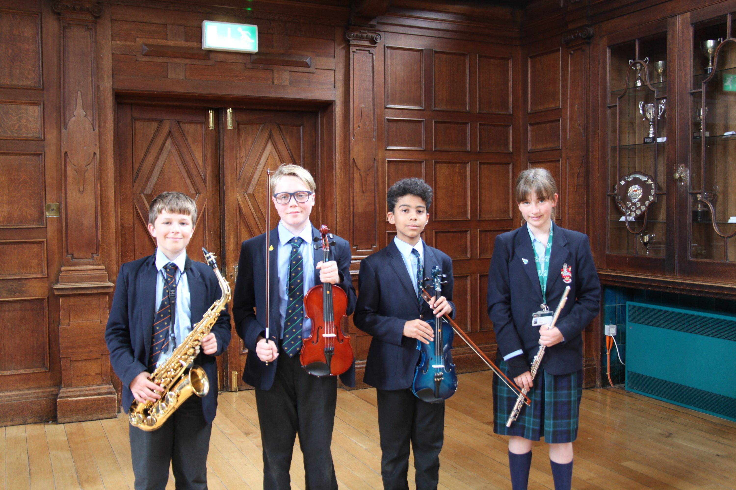 Year Seven Musicians Delight at Teatime Concert