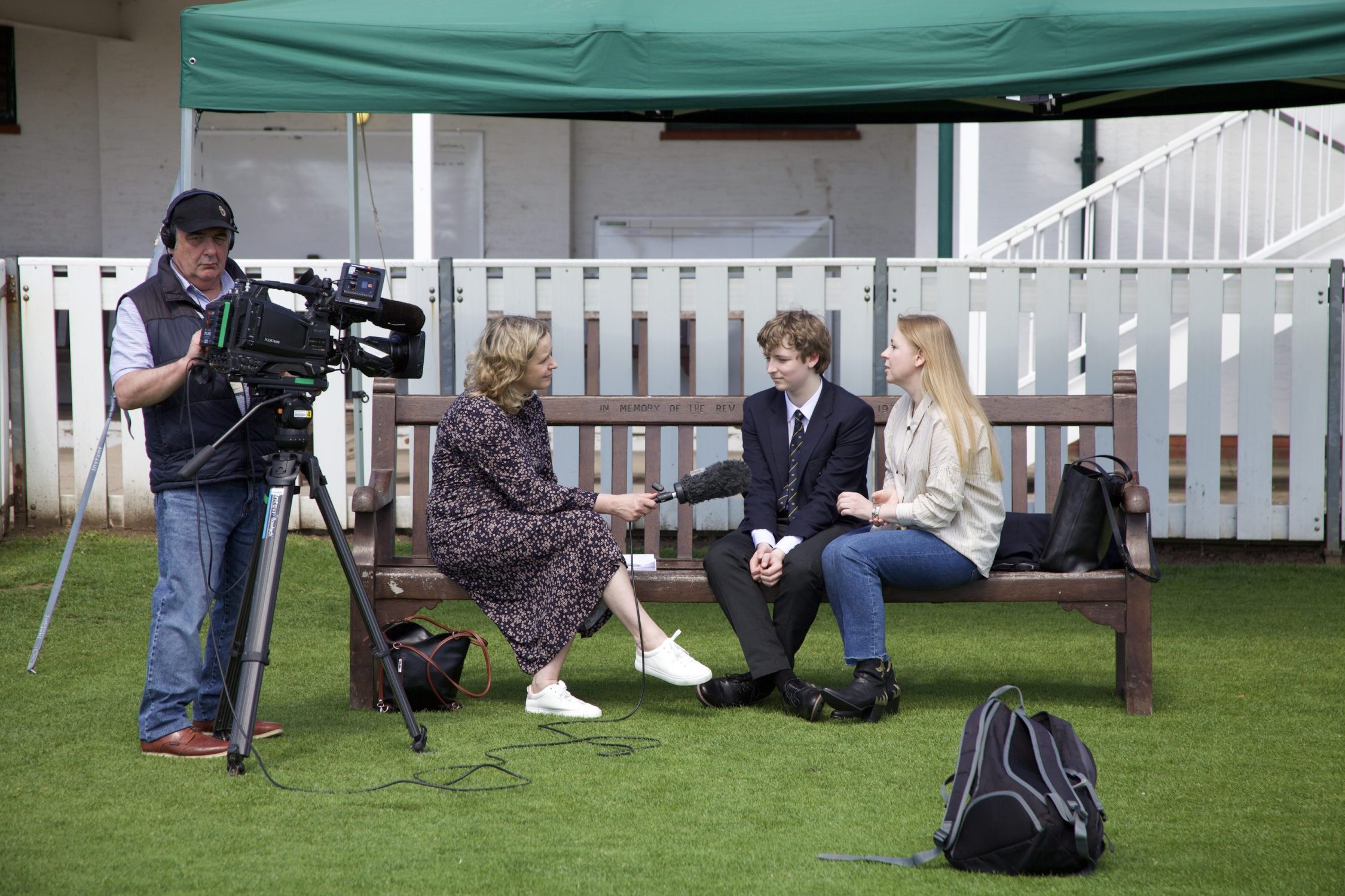 BBC Midlands Today interview RGS pupil, Max and his mother