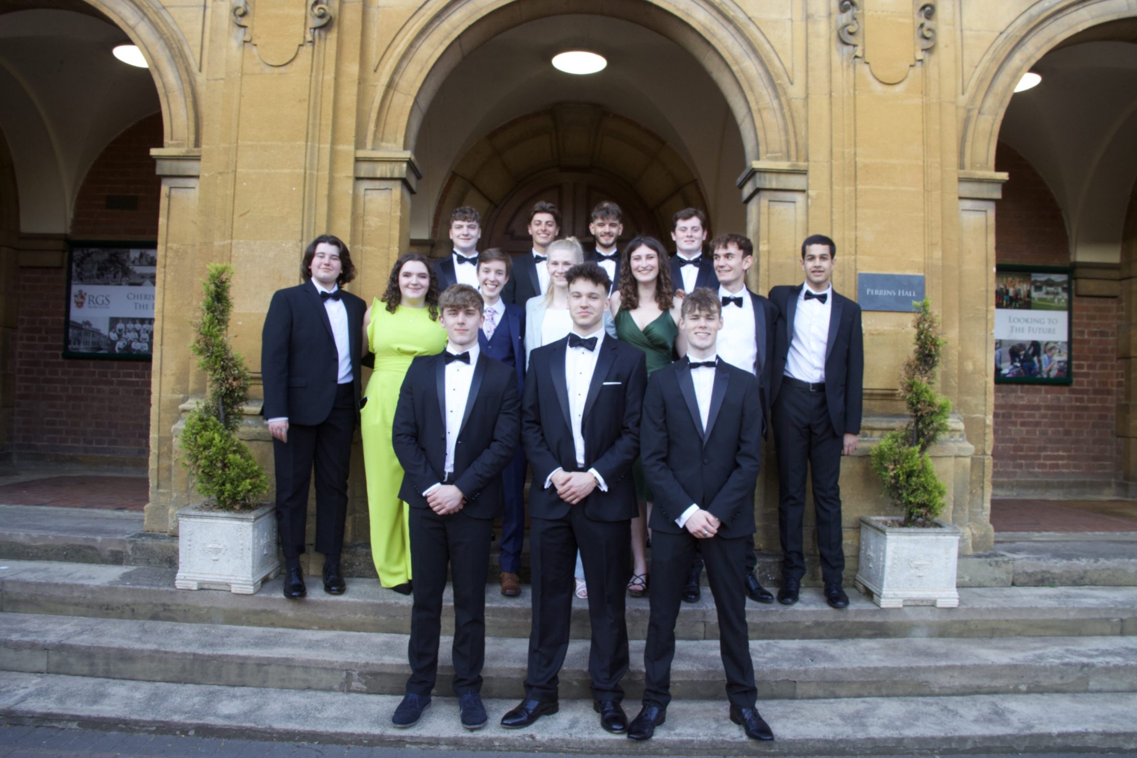 Current RGS Debaters at the Debating Society Dinner