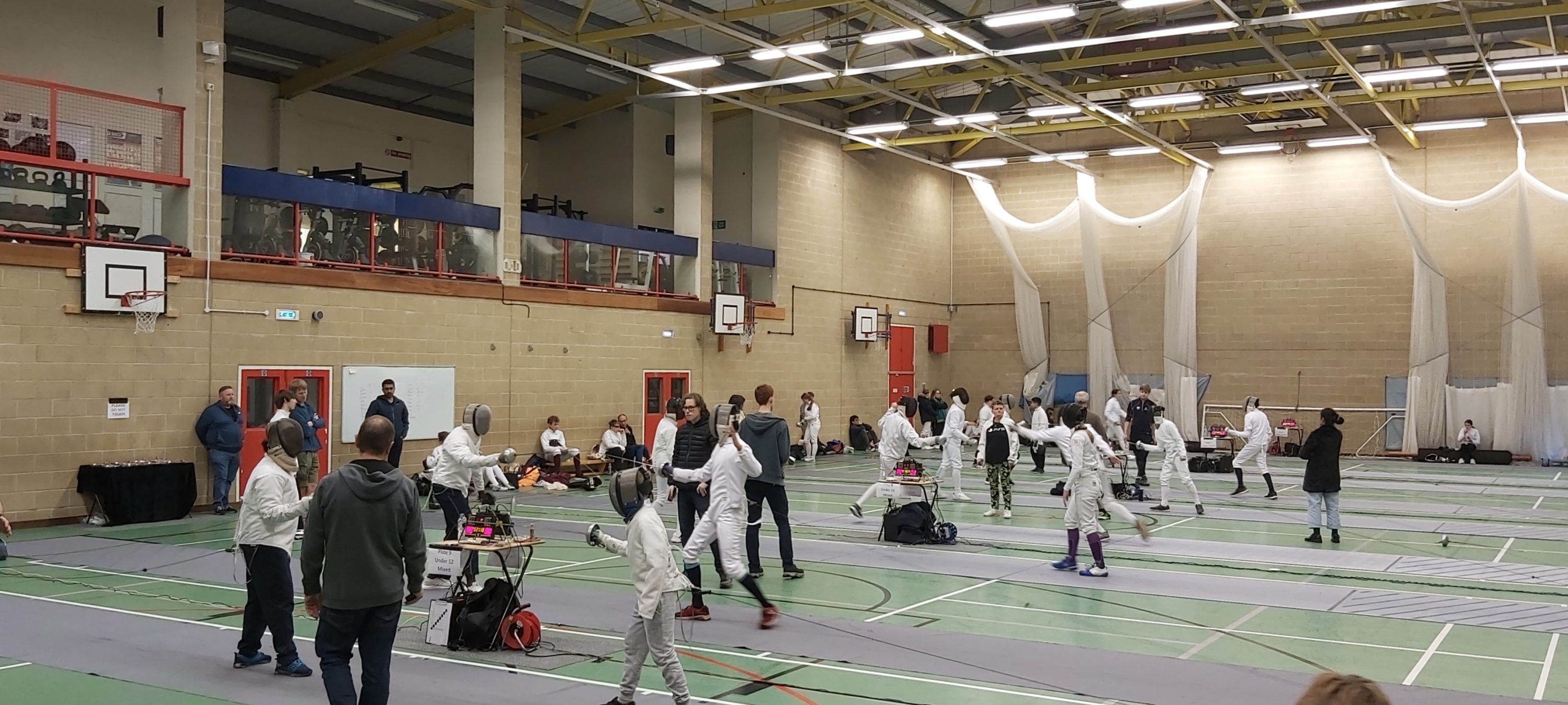 Zara and the Fencing Teams ‘On Point’ at RGS Worcester