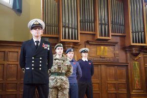 Remembrance Service at RGS Worcester