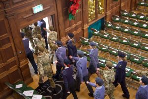 Remembrance Service at RGS Worcester