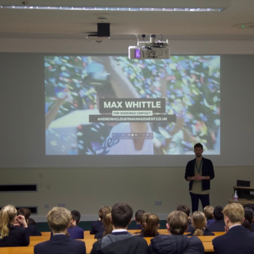 Alumnus Returns to Give Careers Talk