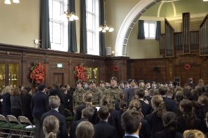 Remembrance Service at RGS Worcester