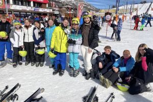 Skiing in Sestriere