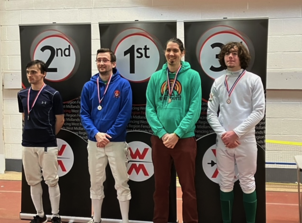 Double Fencing Success at  West Midlands Championships