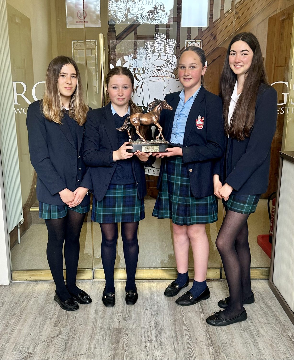 RGS Riders Triumph at Dallas Burton
