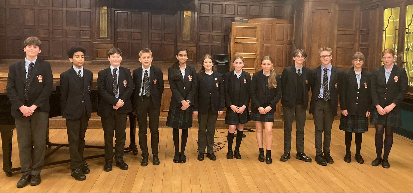 Year Eight Pupils Shine at Teatime Concert