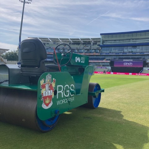 Sean’s Roller Takes Centre Stage at Edgbaston’s Sustainable Cricket Day