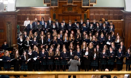 RGS Worcester Co-Curric Music Gallery Singing