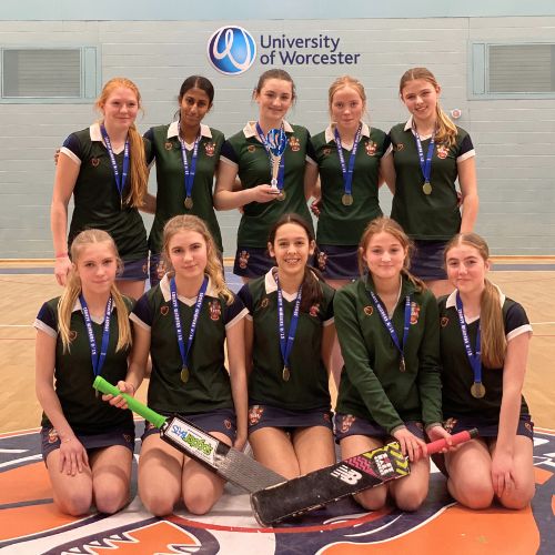 Girls' Under 15 Cricket Team Triumphs as County Champions