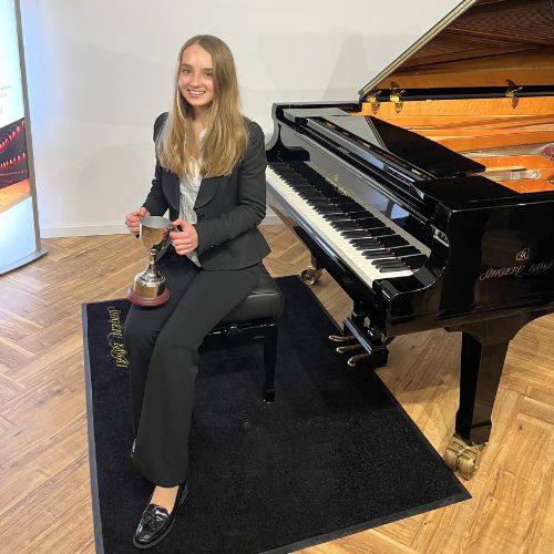 Sixth Form Student Sasha Wins National Piano Competition