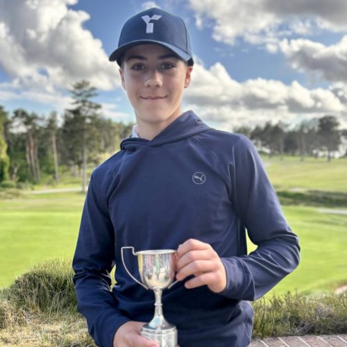 County Golf Championship Success for Year Eight Pupil