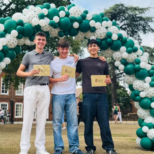 RGS Worcester Celebrates Best Ever Public Examination Results