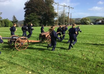 Royal Navy CCF Cadets Visit Britannia Royal Naval College