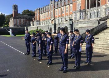 Royal Navy CCF Cadets Visit Britannia Royal Naval College