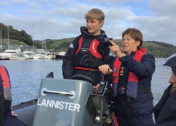 Royal Navy CCF Cadets Visit Britannia Royal Naval College