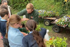 Lower School Gardening Club Blooms into Action Lower School Gardening Club Blooms into Action