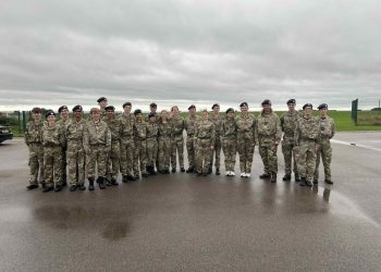 RAF CCF Cadets Visit RAF Little Rissington
