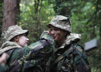 Army CCF Cadets Conquer Storm Amy in Weekend Field Exercise