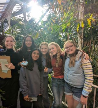 Exploring Ecosystems Beyond the Classroom at the Botanical Gardens