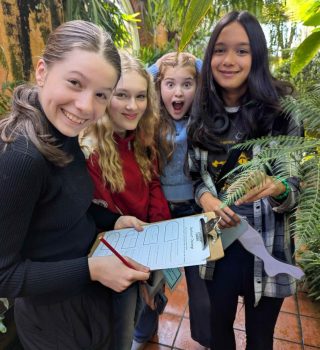 Exploring Ecosystems Beyond the Classroom at the Botanical Gardens