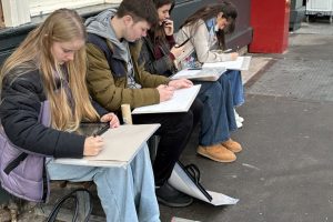 Lower Sixth Art Students Explore Worcester Lower Sixth Art Students Explore Worcester