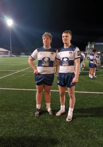 Academy Rugby Achievement for Mylo and Archie
