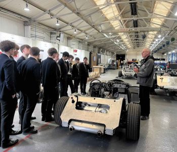 Pupils Explore Car Manufacturing at Morgan Motor Company