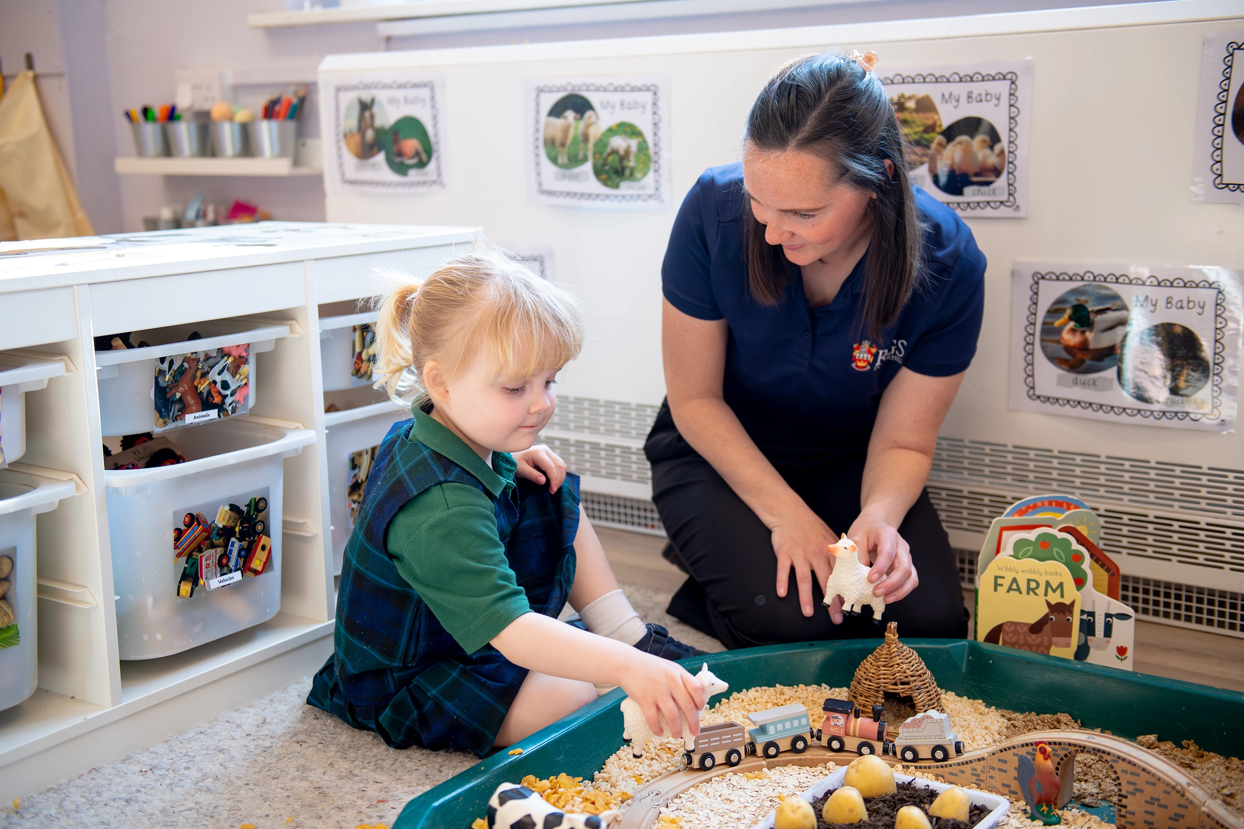 “A small, nurturing environment where children aged 2 to 3 take their first steps into nursery life."