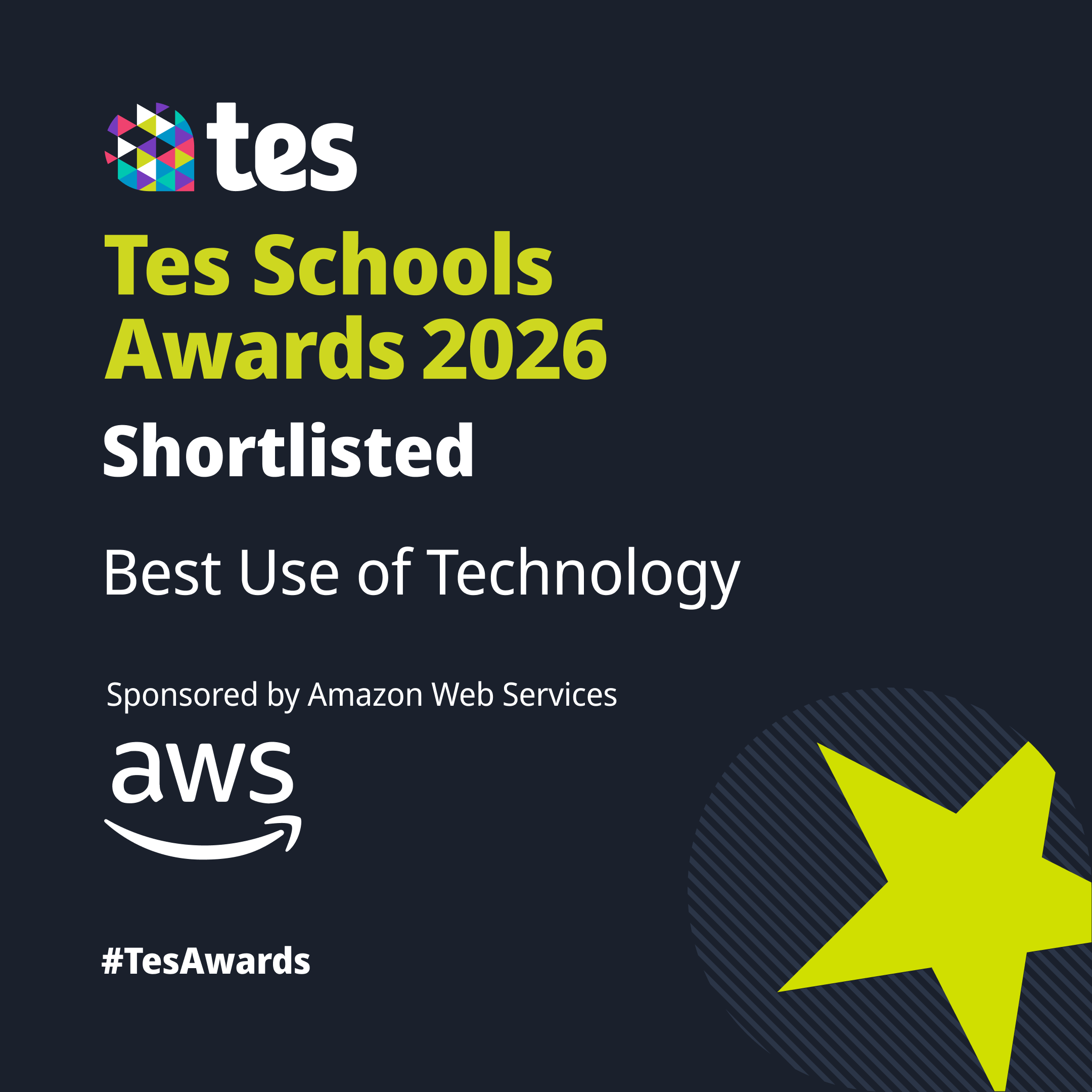 TES best use of technology shortlist