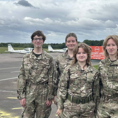 RGS Cadets Take Flight at RAF Cosford