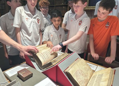 Thor’s Day Book Club Visits Worcester Cathedral Library