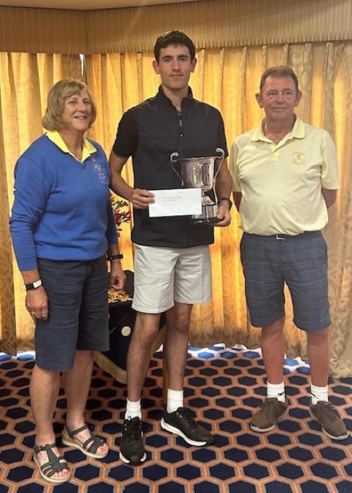 Double Junior Golf Success for Lower Sixth Student