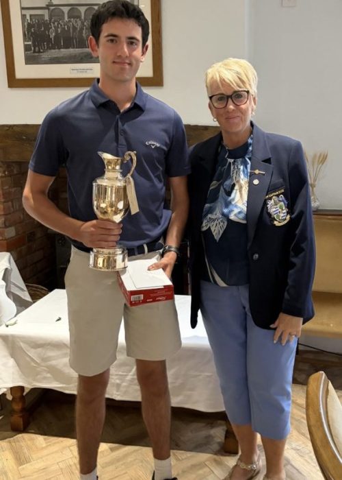 Double Junior Golf Success for Lower Sixth Student